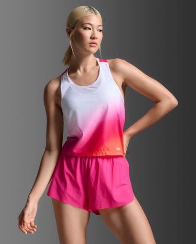 גופיית ריצה Light Speed React Crop Singlet FGG/WRF