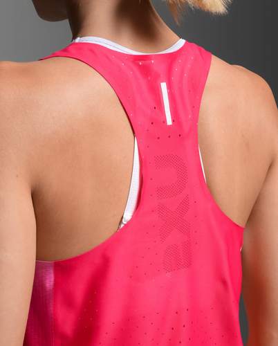 גופיית ריצה Light Speed React Crop Singlet FGG/WRF