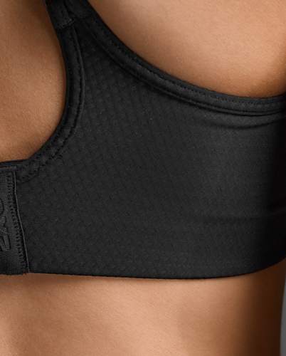 חזיית ספורט Aero Mesh Medium Impact Bra BLK/SRF