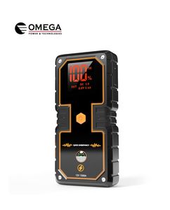 סוללת חירום 16000mAH להתנעת הרכב  OM-DN16-16000MAH