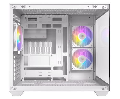 מארז עם תאורת RGB צבעונית ושקטה