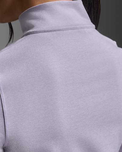 עליונית Flex Crop 1/2 Zip Long Sleeve VVV/VVV