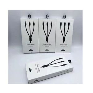 3 ב-1 – כבל TYPE C , MICRO USB , LIGHTNING USB