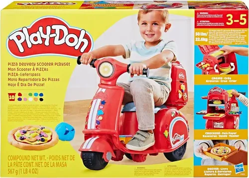 בצק פליידו אופנוע פיצה - Play-Doh