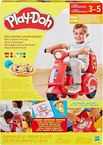 בצק פליידו אופנוע פיצה - Play-Doh