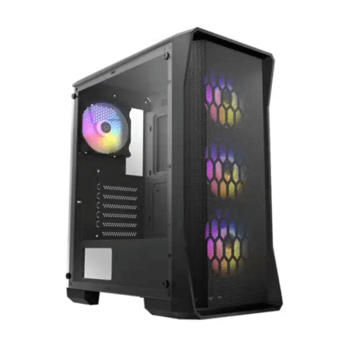 מארז Antec AX360 ELITE RGB מציג תאורת RGB צבעונית במאווררים