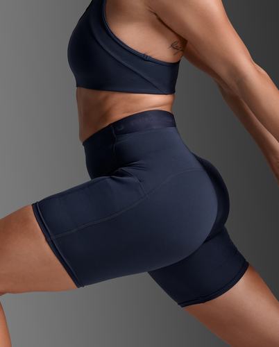 טייץ קומפרשן קצר Form Stash Hi-Rise Bike Short MDN/MD1