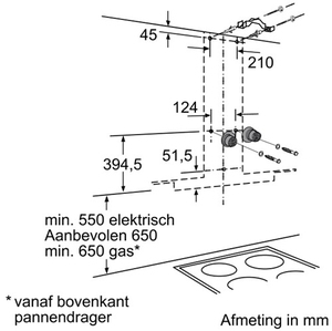 קולט אדים Bosch DWA09E850 בוש