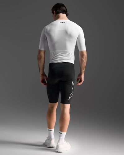 חליפת טריאתלון Light Speed React Sleeved Trisuit BLK/WHT