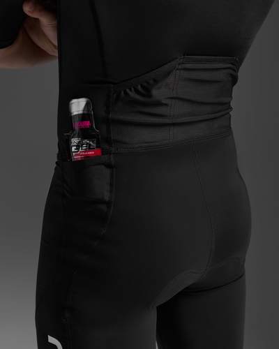חליפת טריאתלון Core Sleeved Trisuit BLK/WHT