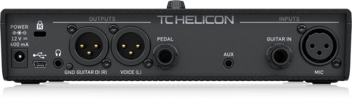 מולטי אפקט לשירה בליווי גיטרה TC Helicon play acoustic