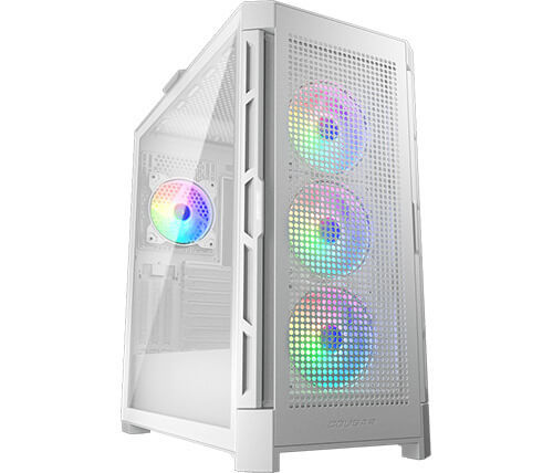 מארז ATX לבן עם ארבעה מאווררי 120 מ