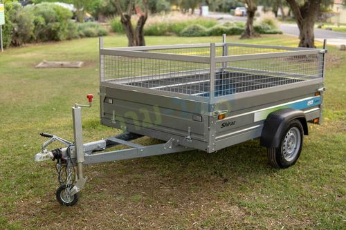 נגרר פתוח עם בלמים 2.2X1.5 למשקל 750 ק