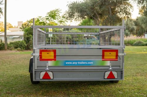 נגרר פתוח עם בלמים 2.2X1.5 למשקל 750 ק
