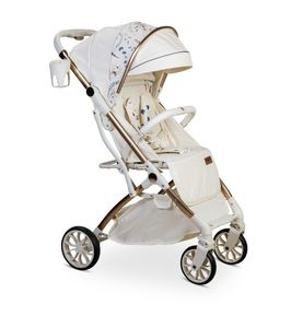 טיולון סאנשיין גולד בז גולד פרחים