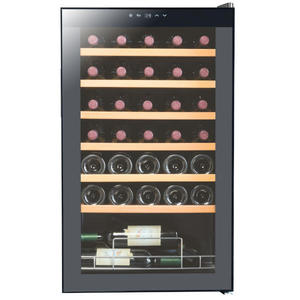 מקרר יין מבוסס מדחס 34 בקבוקים כולל מדפי עץ Vinopo