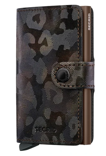 ארנק Secrid מקפיץ כרטיסים MiniWallet פרימיום - Jungle Brown
