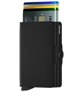 ארנק Secrid מקפיץ כרטיסים כפול Twinwallet - שחור