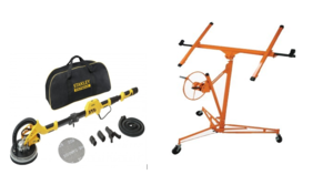 מלטשת קירות טלסקופית Stanley Fatmax 750W SFMEE500S + מרים לוחות גבס 3.35 מטר SFMEE500.2