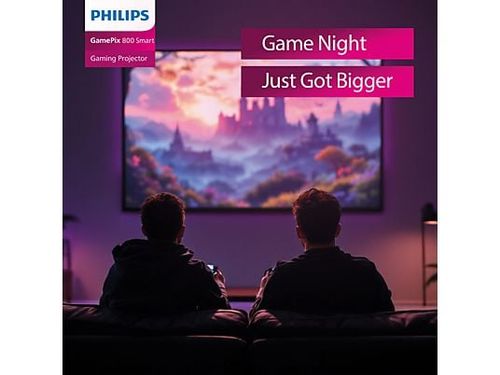 מקרן גיימינג חכם Philips GamePix 800