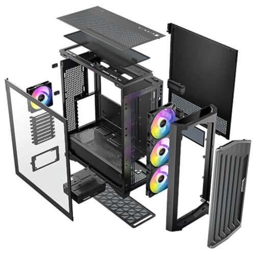 עיצוב מודרני ואלגנטי למארז Antec Performance 1 FT לגיימינג מקצועי