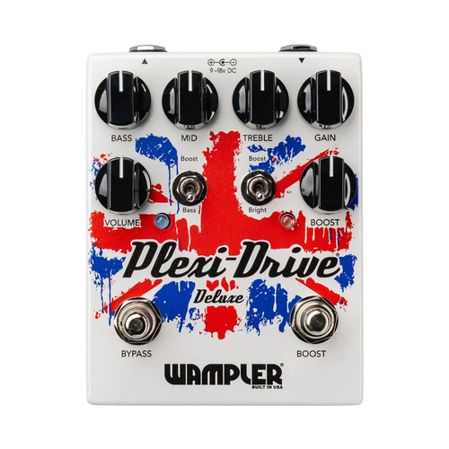 אפקט אוברדרייב Wampler Plexi-Drive Deluxe 60's British Amp in a Box with Boost