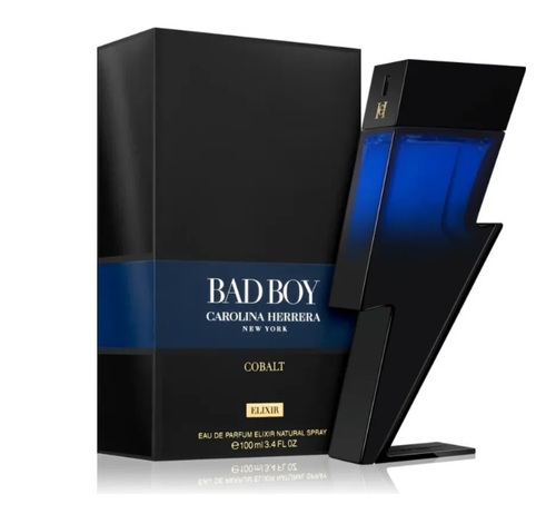 בושם לגבר Carolina Herrera Bad Boy Cobalt Elixir Edp 150ml