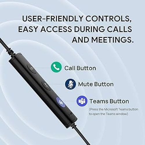 מערכת ראש למחשב Yealink UH34 Lite M USB