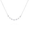 שרשרת ותליון קוקטייל יהלומים 1.08CT זהב 14K