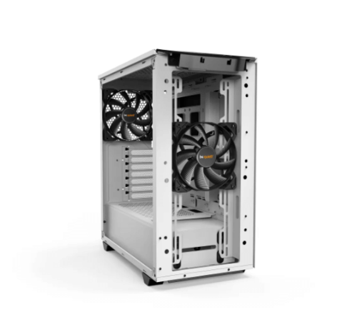 מארז BE QUIET PURE BASE 500 ATX לבן עם אפשרויות קירור אופטימליות וכרטיסי גרפיקה גדולים