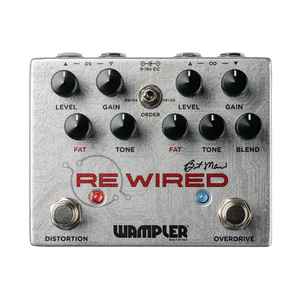 אפקט דיסטורשיין Wampler Rewired Brent Mason Signature Overdrive and Distortion