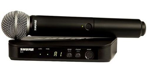 מיקרופון אלחוטי Shure BLX24/SM58