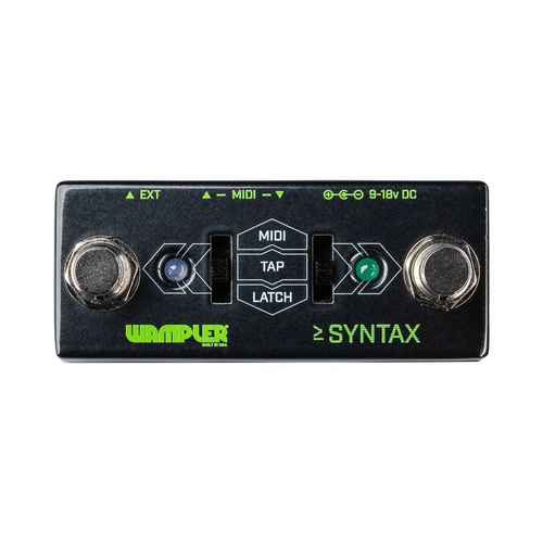 Wampler Compact 2 Button Midi Controller with Choice of Latch and Momentary Function