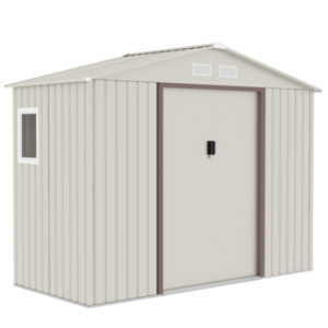מחסן מתכת 2.77X1.3 דגם T94 שמנת -  Garden Top