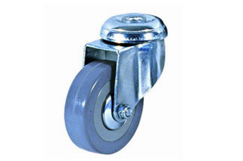 גלגל גומי אפור (GS04) פלטה חור מתאם עומס עד 60 ק''ג