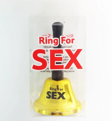 פעמון הזמנה לסקס Ring For Sex זהב