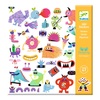 יצירה 160 מדבקות - מפלצות DJECO 