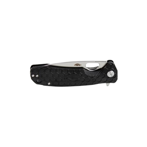 סכין HB1001 L להב ישר שחור - Honey Badger