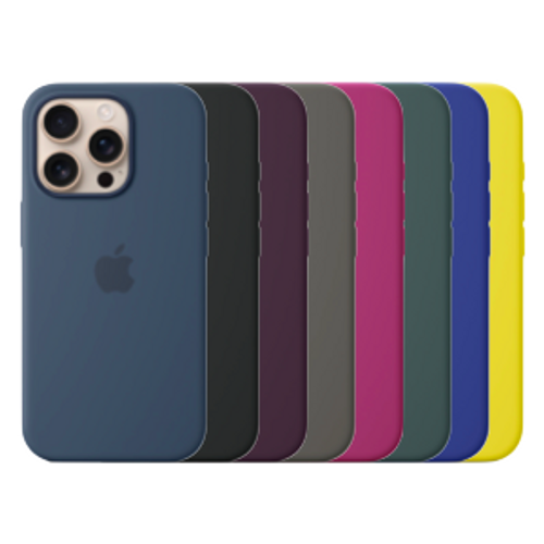 כיסוי סיליקון iPhone&nbsp;16 Silicone Case with MagSafe - Stone Gray