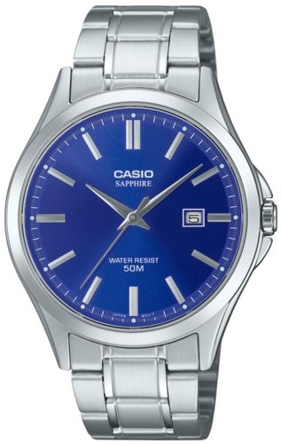 CASIO MTS-115D-2A1 גברים זכוכית ספיר