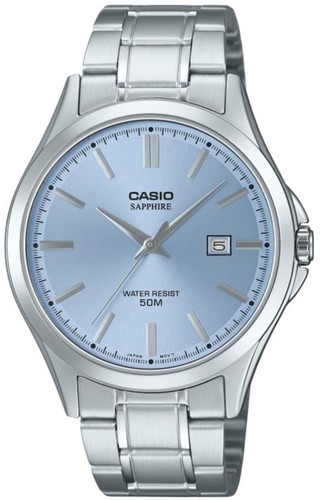 CASIO MTS-115D-2A2 גברים זכוכית ספיר