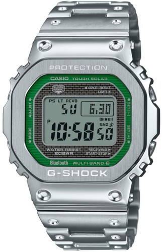 CASIO GMW-B5000D-3D FULL METAL סולארי לוויני בלוטוס