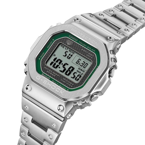 CASIO GMW-B5000D-3D FULL METAL סולארי לוויני בלוטוס