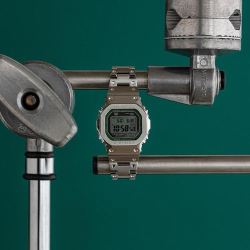 CASIO GMW-B5000D-3D FULL METAL סולארי לוויני בלוטוס