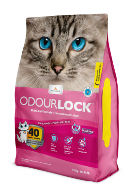 חול חתולים מתגבש קנדי odourlock בריח BABY POWDER