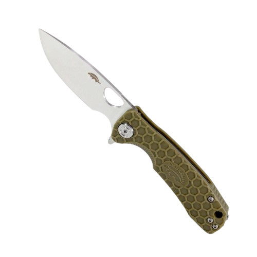 סכין HB1003 L להב ישר ירוק - Honey Badger