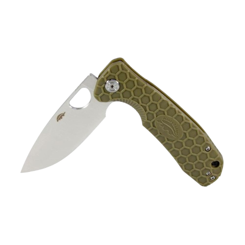 סכין HB1003 L להב ישר ירוק - Honey Badger