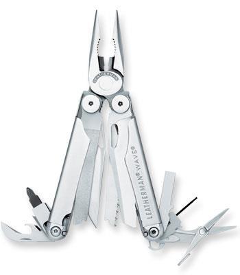 לדרמן WAVE + נרתיק עור leatherman