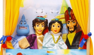 סט 4 בובות תאטרון אצבע במבחר סיפורי אגדות