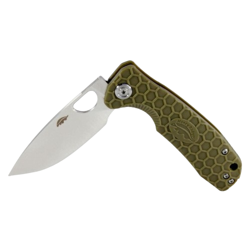 סכין HB1013 M להב ישר ירוק - Honey Badger